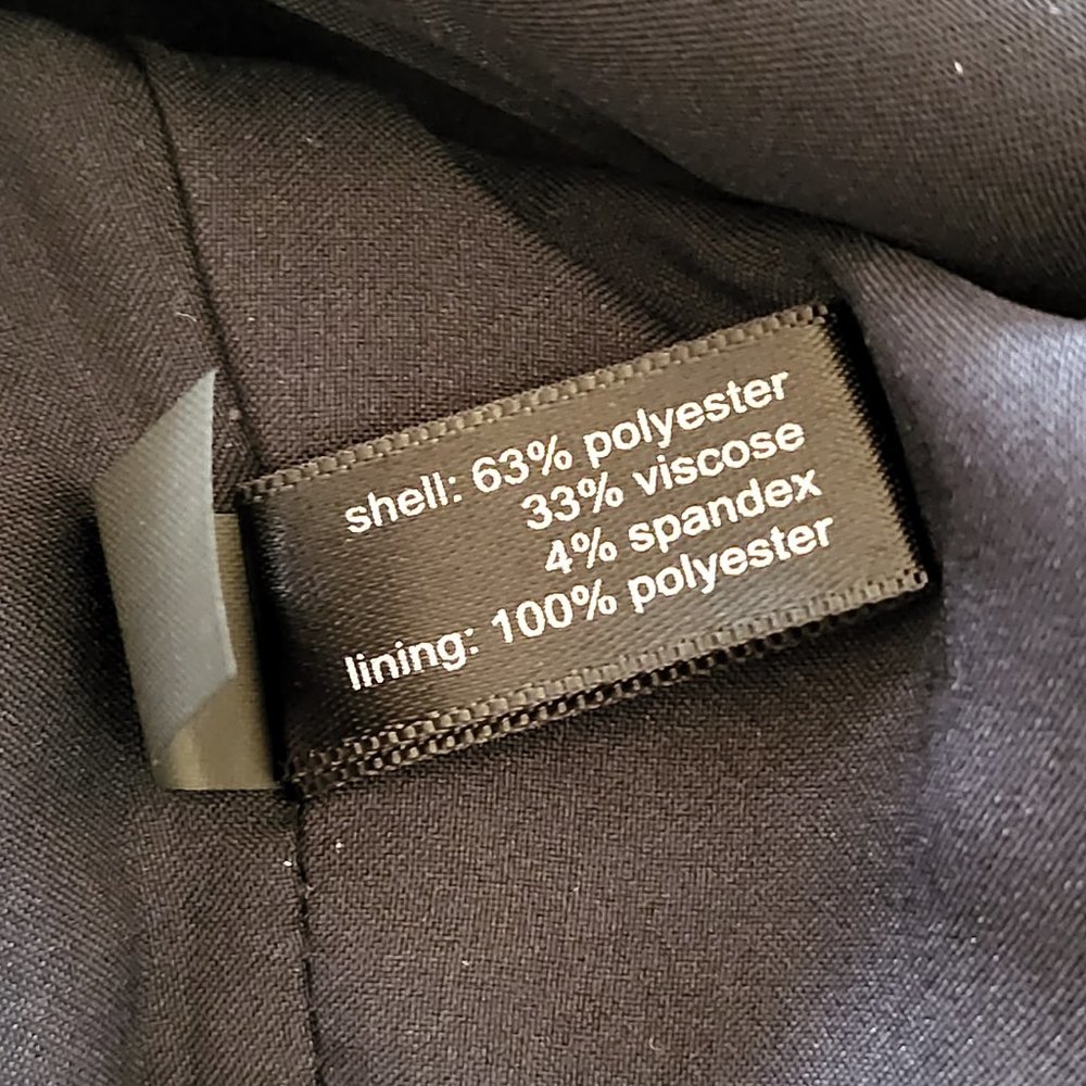 The Limited Navy Sheath Dress - Size 00P - Picture 6 of 6